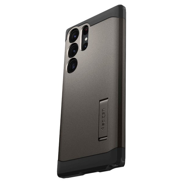 Spigen Samsung Galaxy S23 Ultra Skal Tough Armor Gunmetal