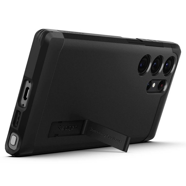 Spigen Samsung Galaxy S23 Ultra Skal Tough Armor Svart