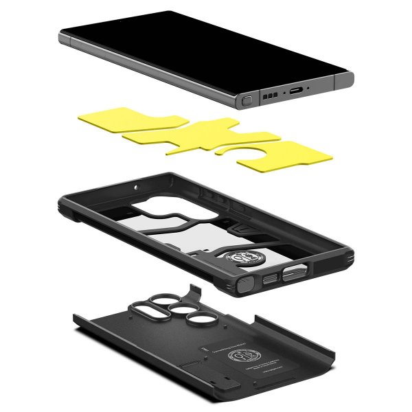 Spigen Samsung Galaxy S23 Ultra Skal Tough Armor Svart