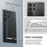 Spigen Samsung Galaxy S23 Ultra Skal Ultra Hybrid Crystal Clear