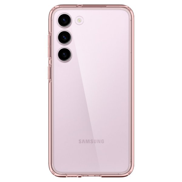 Spigen Samsung Galaxy S23 Skal Ultra Hybrid Rose Crystal