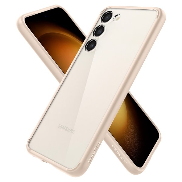 Spigen Samsung Galaxy S23 Skal Ultra Hybrid Sand Beige