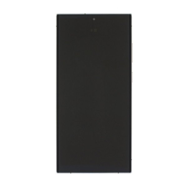 Samsung Galaxy S23 Ultra Skärm med LCD Display - Kräm