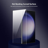 Enkay Samsung Galaxy S23 Ultra Skärmskydd med Monteringsram Easy Install