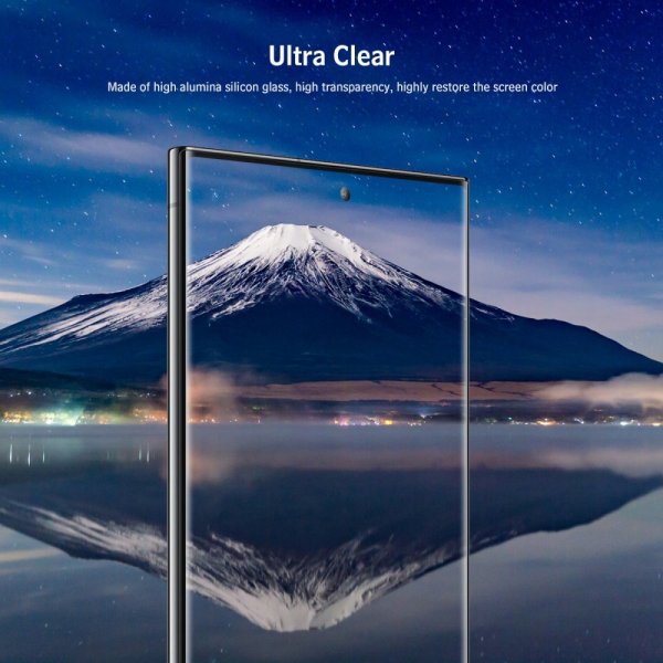Enkay Samsung Galaxy S23 Ultra Skärmskydd med Monteringsram Easy Install