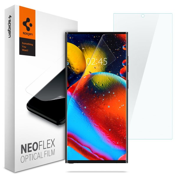 Spigen Samsung Galaxy S23 Ultra Skärmskydd Neo Flex 2-pack