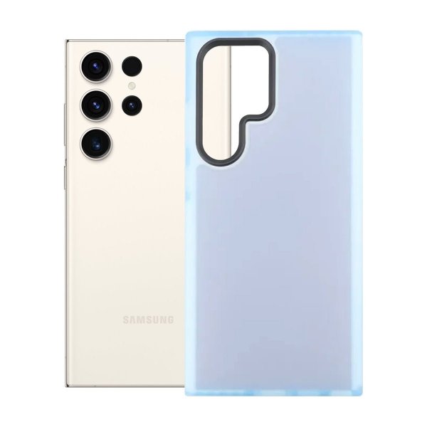 Samsung Galaxy S23 Ultra Skal Stöttålig TPU Blå