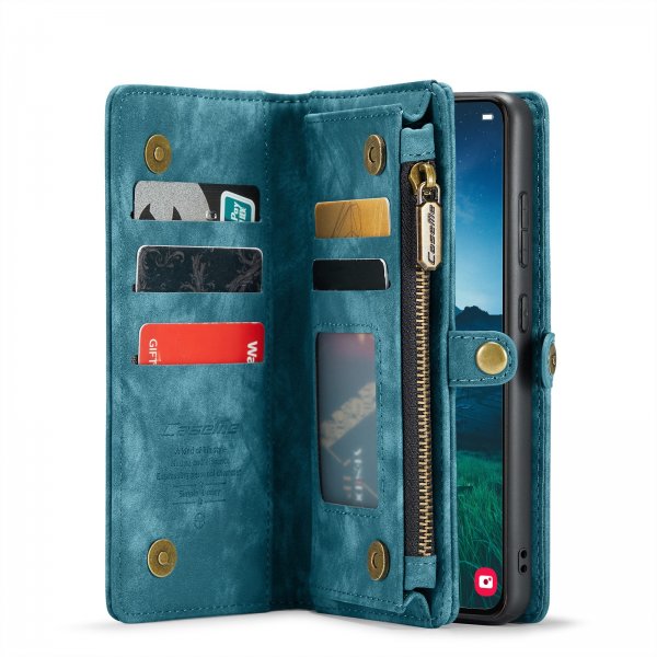 CaseMe Samsung Galaxy S24 FE Fodral 008 Series Löstagbart Skal Blå