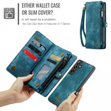 CaseMe Samsung Galaxy S24 FE Fodral 008 Series Löstagbart Skal Blå