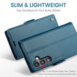 CaseMe Samsung Galaxy S24 FE Fodral 023 Series Blå
