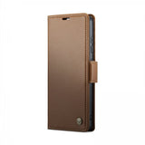 CaseMe Samsung Galaxy S24 FE Fodral 023 Series Brun
