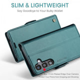 CaseMe Samsung Galaxy S24 FE Fodral 023 Series Grön