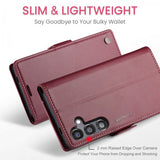 CaseMe Samsung Galaxy S24 FE Fodral 023 Series Röd