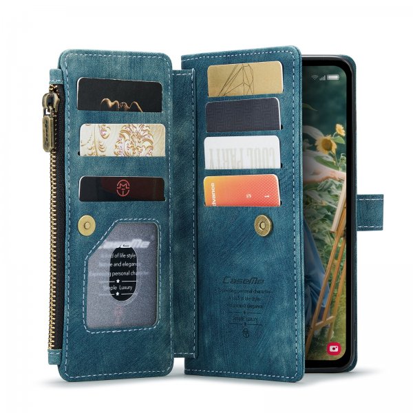 CaseMe Samsung Galaxy S24 FE Fodral C30 Series Blå