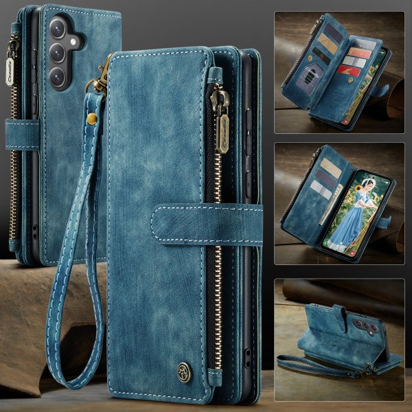CaseMe Samsung Galaxy S24 FE Fodral C30 Series Blå