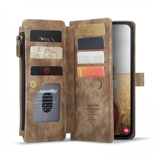 CaseMe Samsung Galaxy S24 FE Fodral C30 Series Brun