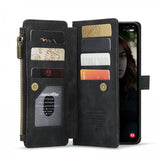 CaseMe Samsung Galaxy S24 FE Fodral C30 Series Svart