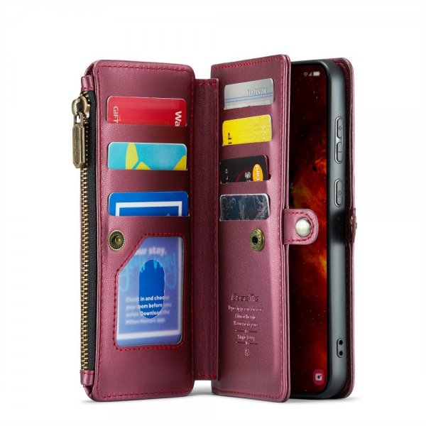 CaseMe Samsung Galaxy S24 FE Fodral C36 Series Röd