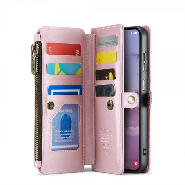 CaseMe Samsung Galaxy S24 FE Fodral C36 Series Rosa