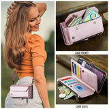 CaseMe Samsung Galaxy S24 FE Fodral C36 Series Rosa