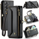 CaseMe Samsung Galaxy S24 FE Fodral C36 Series Svart