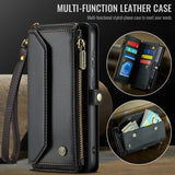 CaseMe Samsung Galaxy S24 FE Fodral C36 Series Svart