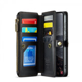 CaseMe Samsung Galaxy S24 FE Fodral C36 Series Svart