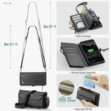 CaseMe Samsung Galaxy S24 FE Fodral C36 Series Svart