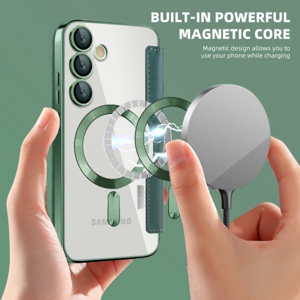 Samsung Galaxy S24 FE Fodral MagSafe Grön