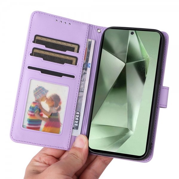 Betopnice Samsung Galaxy S24 FE Fodral med Löstagbart Skal 005 Lila