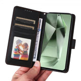 Betopnice Samsung Galaxy S24 FE Fodral med Löstagbart Skal 005 Svart