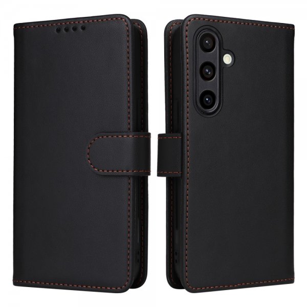 Betopnice Samsung Galaxy S24 FE Fodral med Löstagbart Skal 005 Svart