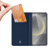 Dux Ducis Samsung Galaxy S24 FE Fodral Skin Pro Series Blå