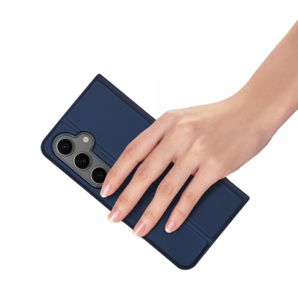 Dux Ducis Samsung Galaxy S24 FE Fodral Skin Pro Series Blå