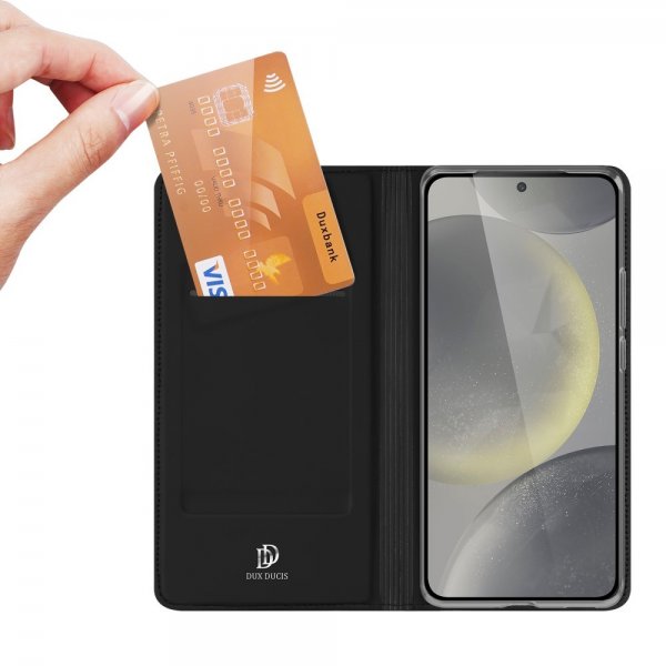 Dux Ducis Samsung Galaxy S24 FE Fodral Skin Pro Series Svart