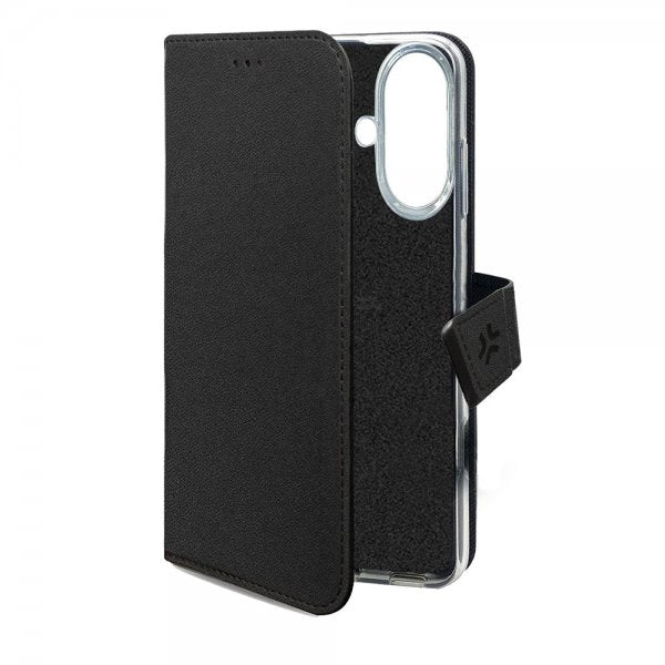 Celly Samsung Galaxy S24 FE Fodral Wally Wallet Case Svart