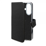 Celly Samsung Galaxy S24 FE Fodral Wally Wallet Case Svart