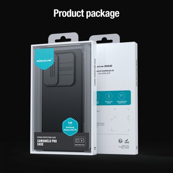 Nillkin Samsung Galaxy S24 FE Skal CamShield Pro Svart