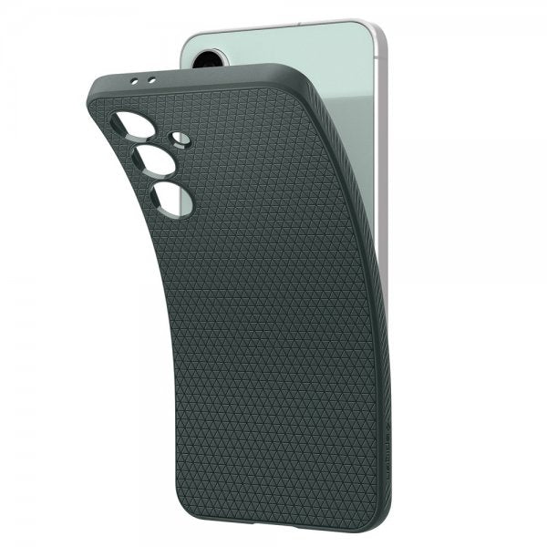 Spigen Samsung Galaxy S24 FE Skal Liquid Air Abyss Green