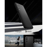 Spigen Samsung Galaxy S24 FE Skal Liquid Air Matte Black