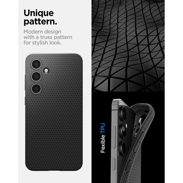Spigen Samsung Galaxy S24 FE Skal Liquid Air Matte Black