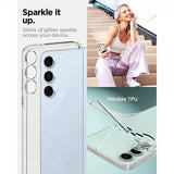 Spigen Samsung Galaxy S24 FE Skal Liquid Crystal Glitter Crystal Quartz