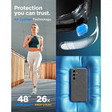 Spigen Samsung Galaxy S24 FE Skal Liquid Crystal Glitter Crystal Quartz