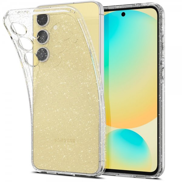 Spigen Samsung Galaxy S24 FE Skal Liquid Crystal Glitter Crystal Quartz