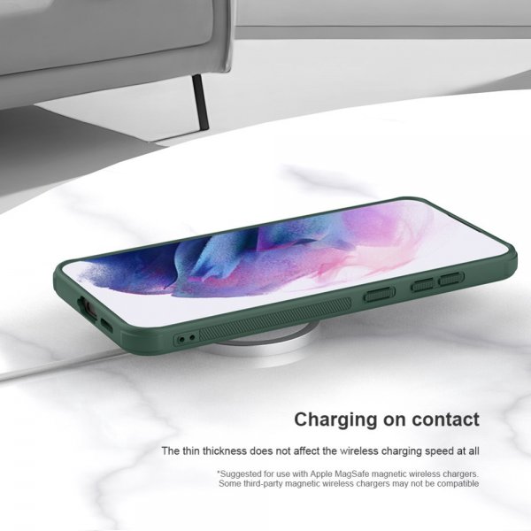 Nillkin Samsung Galaxy S24 FE Skal Super Frosted Shield Pro MagSafe Grön