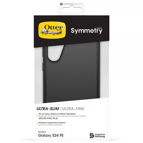 Otterbox Samsung Galaxy S24 FE Skal Symmetry Svart