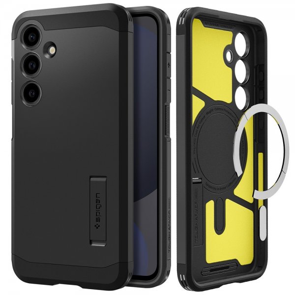 Spigen Samsung Galaxy S24 FE Skal Tough Armor MagFit Svart