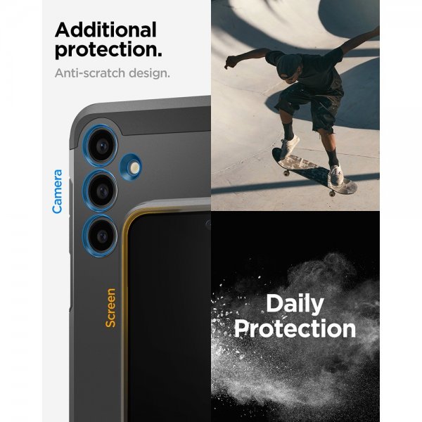 Spigen Samsung Galaxy S24 FE Skal Tough Armor MagFit Svart