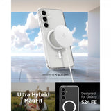 Spigen Samsung Galaxy S24 FE Skal Ultra Hybrid MagFit Vit