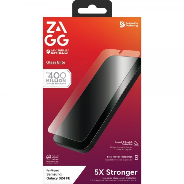 ZAGG InvisibleShield Samsung Galaxy S24 FE Skärmskydd Glass Elite